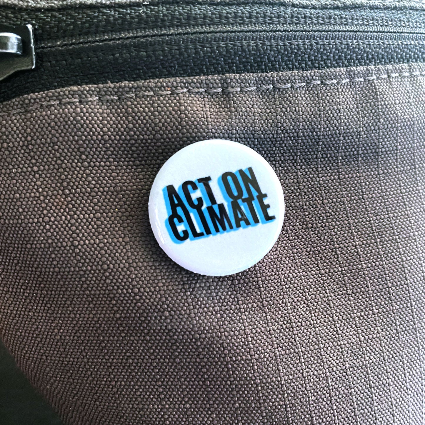 Act On Climate | Pin-Back Button | 1 in