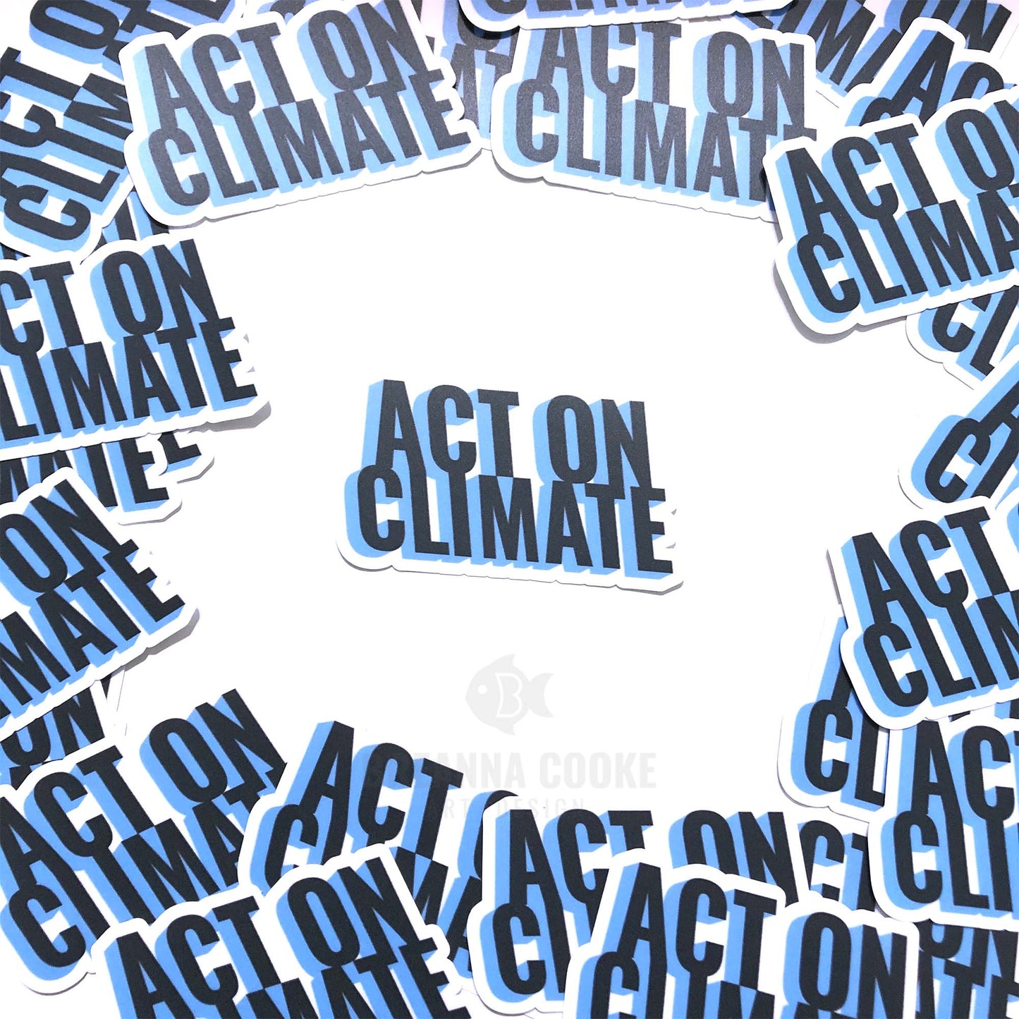 Act On Climate | Sticker | 3 x 2 in