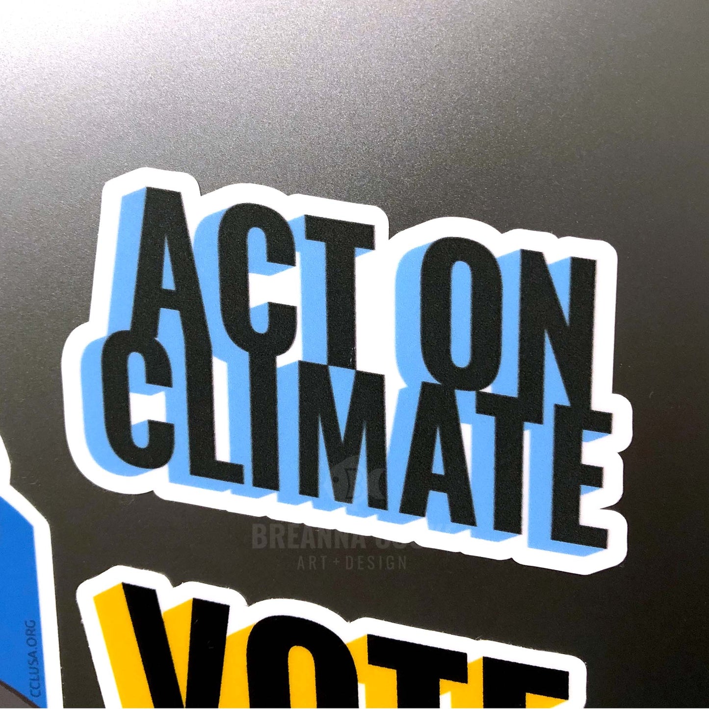 Act On Climate | Sticker | 3 x 2 in