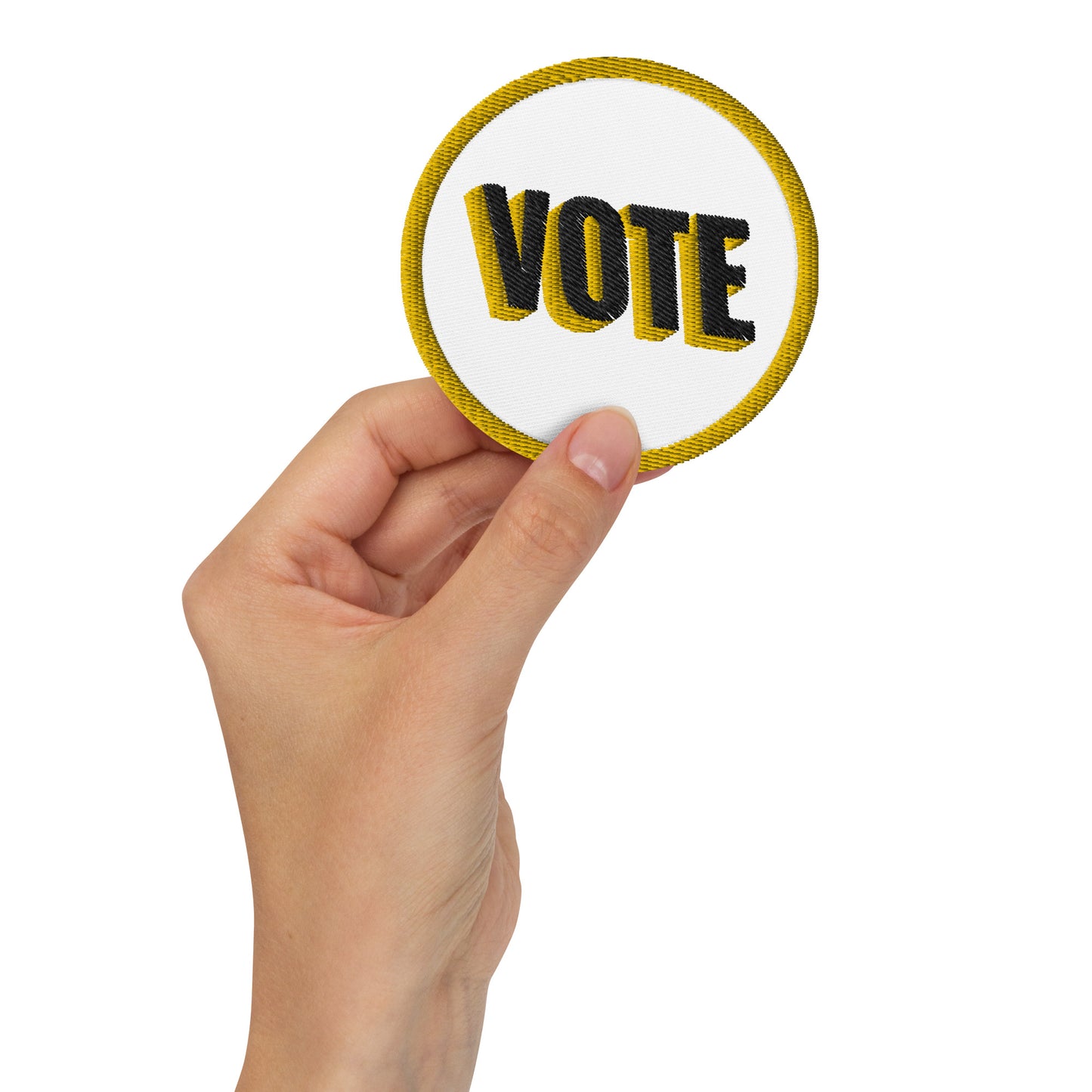 VOTE | Iron-on Embroidered Patches