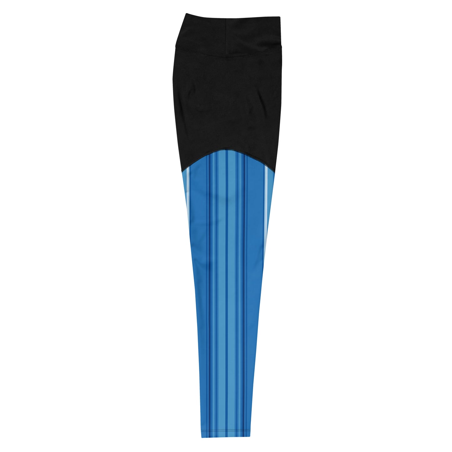Warming Stripes | High Waist Compression Sport Leggings