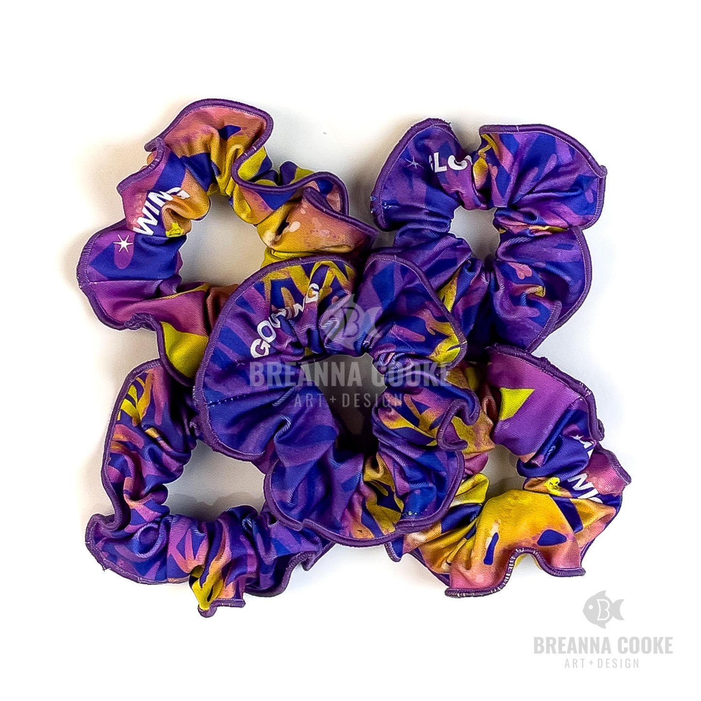 Coral Reef | Eco Scrunchie | Glowing Gone