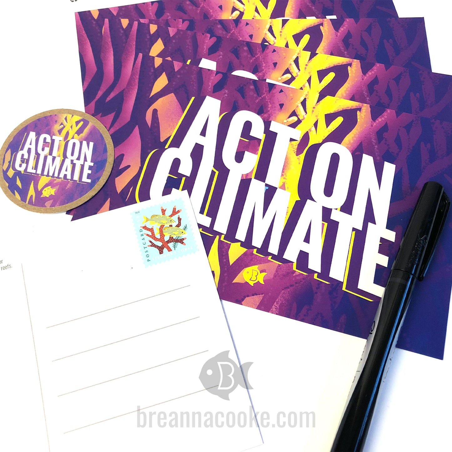 Act On Climate | 3 Postcards