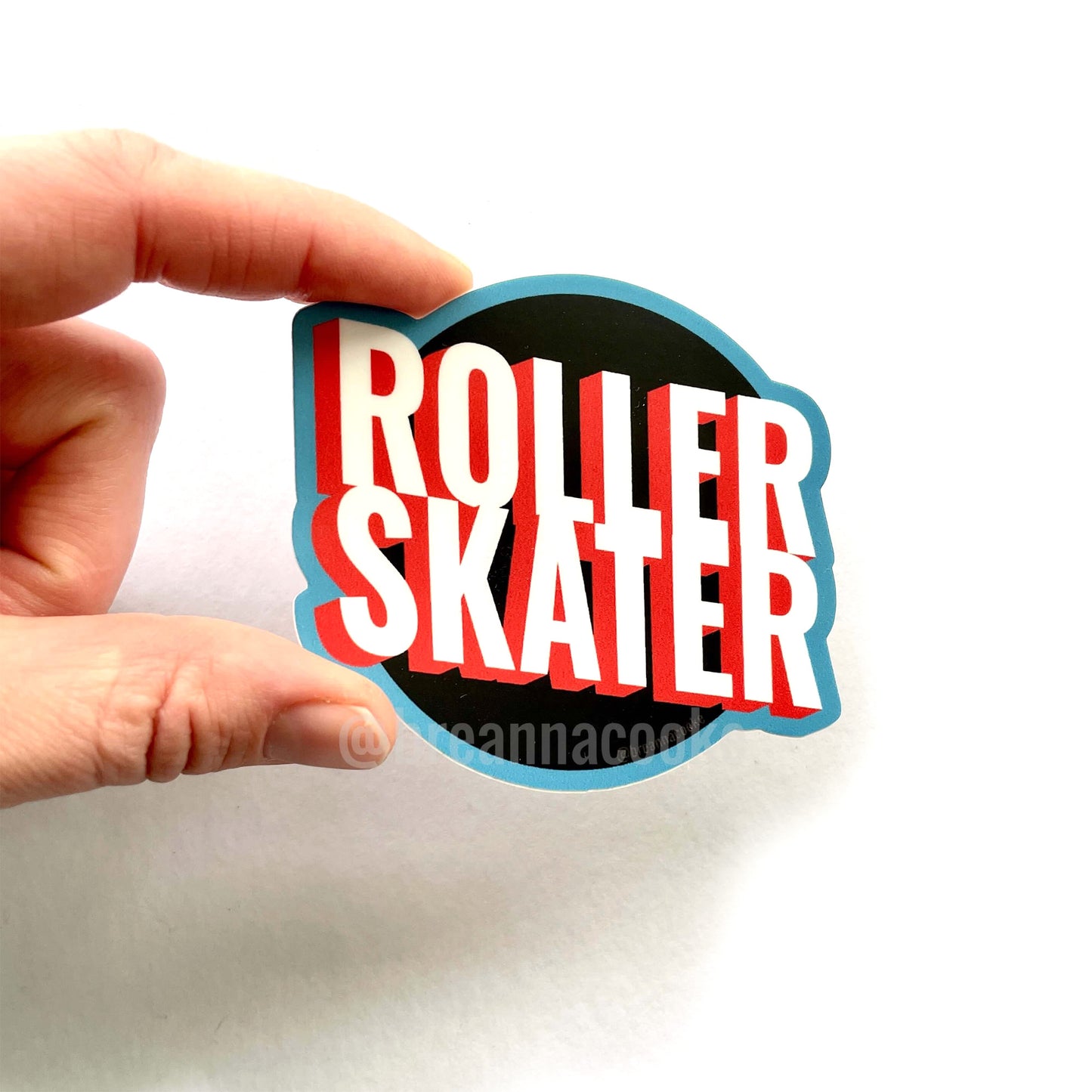 Roller Skater | Sticker | 3 x 3 in
