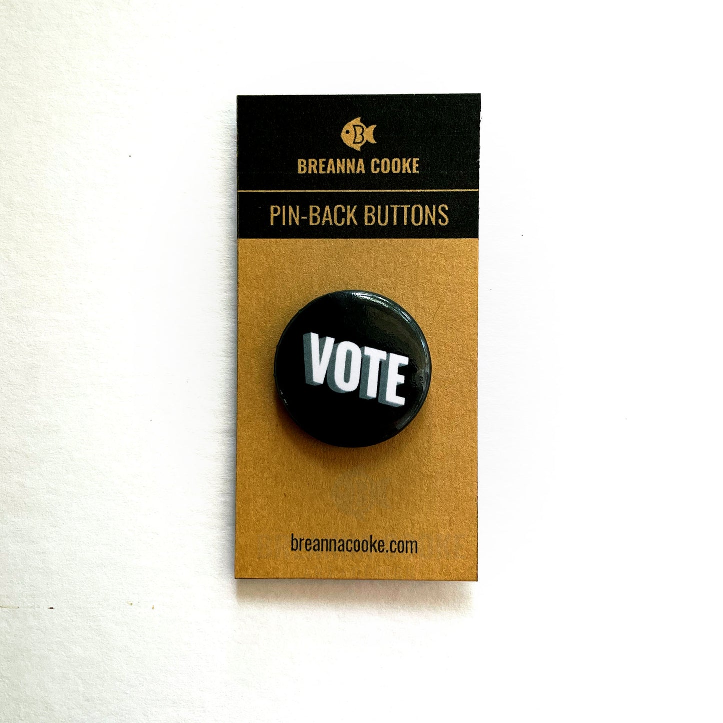 VOTE | Pin-Back Button | 1 in