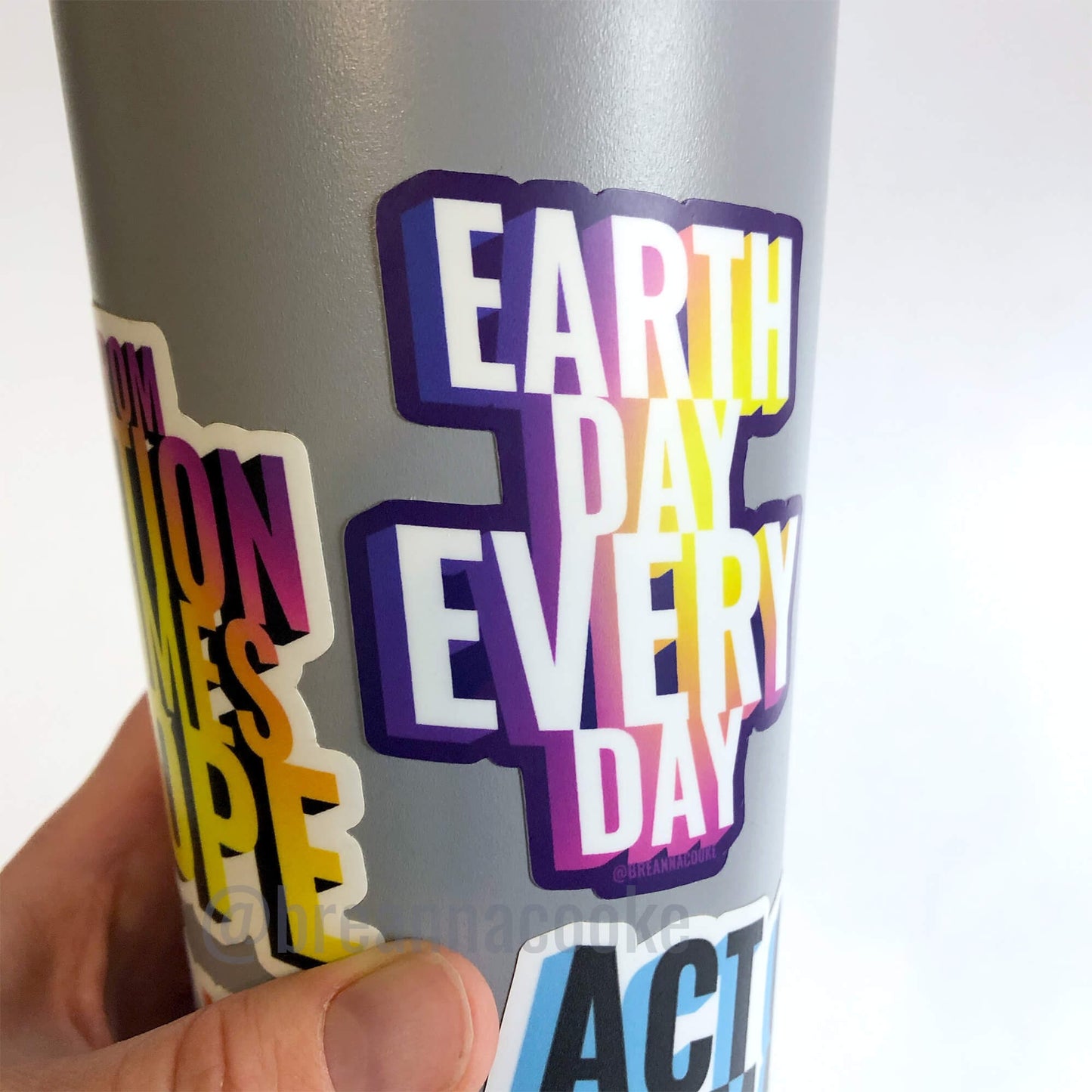Earth Day Every Day | Sticker | 3 x 3 in