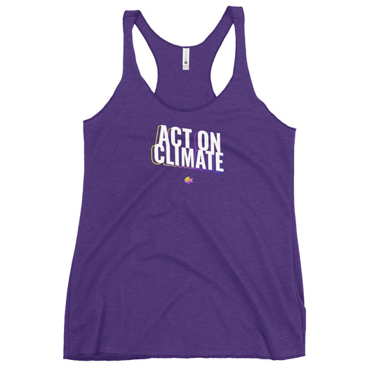 Act On Climate | Women's Racerback Tank