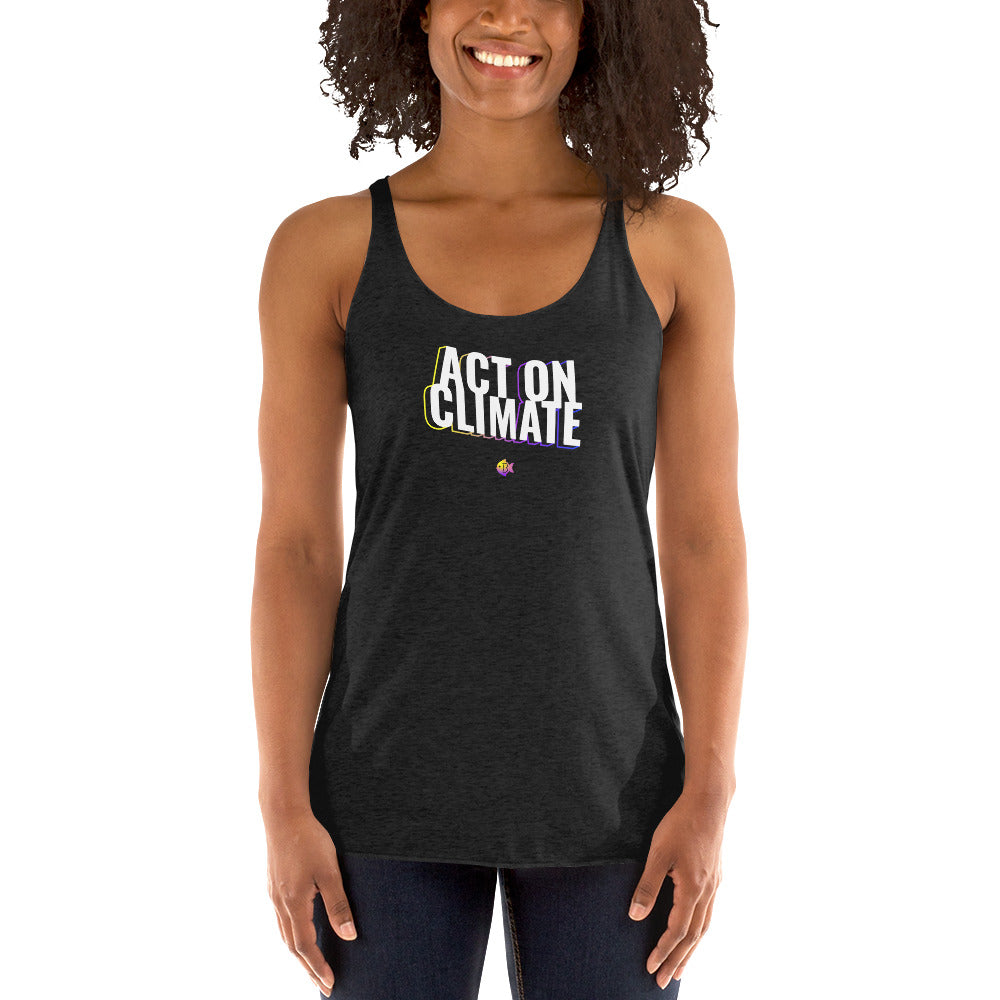 Act On Climate | Women's Racerback Tank